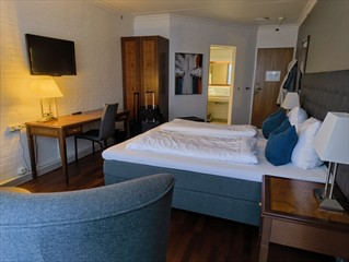 Tolles Zimmer im Hotel Marselis. Unser kleines privates Marselisborg