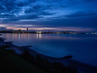 Gute Nacht aus Aarhus in Jytland