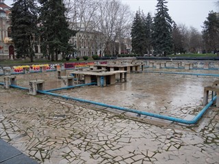 Die berühmten Wasserspiele von Chisinau (Scherz)