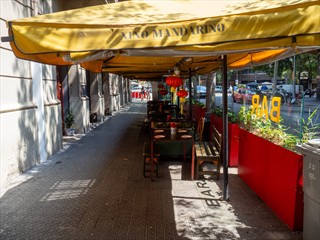 Hier scheint ein kleines China-Town zu sein